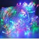 Гірлянда світлодіодна LED100 прозора 5м multi
