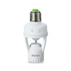 Датчик движения Feron SEN 127 60W 230V 6m 360 белый CE цокольный