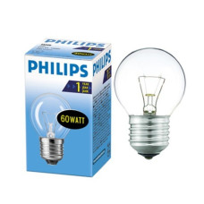 Лампа шар PHILIPS Е27 60 Вт.