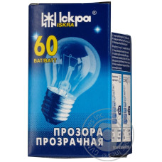 Лампа шар Е27 60 Вт. в инд.упаковке
