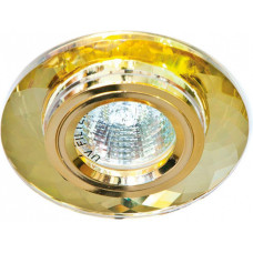 Светильник точечный Feron 8050-2/(CD273) желтый -золото MR16 50W YW/GD