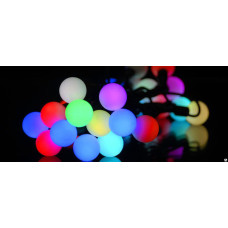 Гирлянда светодиодная LED30 шарики 5м multi