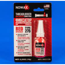 Фиксатор резьбы Nowax NX21129 10г красный