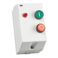Контактор КМИ10960 9А в оболочке с индикат. Ue=230В/АС3 IP54 ИЭК