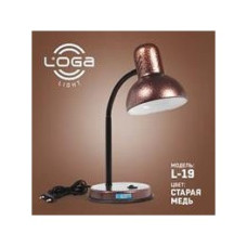 Настольная лампа ТМ LOGA Light L-19 "Старая медь"