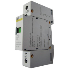 Ограничитель импульсного перенапряжения ОПС1-C 1P In=20kA Un=400B Im=40kA ИЭК
