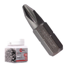 Бита 25мм х 1/4" (PH2) Intertool