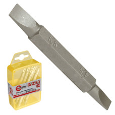 Бита 75мм х 1/4" двухсторонняя (PH1/2) Intertool