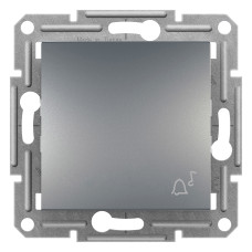 Кнопка "ДЗВІНОК" сталь SCHNEIDER ASFORA EPH0800162