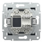 Розетка комп'ютерна антрацит Schneider Asfora EPH4300171
