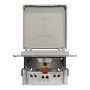 Розетка з кришкою з заземленням бронза Schneider Asfora EPH3100169