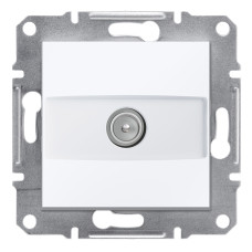 TV Розетка проходная 4db белая без рамки Schneider Asfora EPH3270321