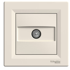 TV Розетка конечная крем Schneider Asfora EPH3200123