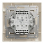 Перемикач двохклавішний SCHNEIDER ASFORA крем EPH0600123