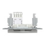 Розетка RJ45 UTP кат 6 білий без рамки Asfora EPH4770121