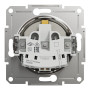 Розетка з заземленням з захисними шторками бронза Schneider Asfora EPH2900269