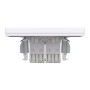 Розетка комп'ютерна подвійна RJ45 кат.6 UTP біла Schneider Asfora EPH4800121
