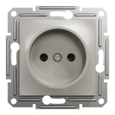 Розетка без заземлення бронза Schneider Asfora EPH3000169