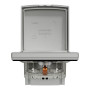Розетка з заземленням з захисними шторками алюміній IP44 Schneider Asfora EPH3100361