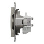 Розетка без заземлення бронза Schneider Asfora EPH3000169
