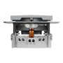 Розетка з заземленням сталь Schneider Asfora EPH2900162