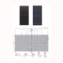 Солнечная панель LONGi Solar 620W Hi-MO7 LR8-66HGD-620M Bifacial двусторонняя монокристаллическая