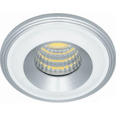 Светильник светодиодный Feron LN003 COB 3W/230V алюминий белый-серебро круглый 4500K
