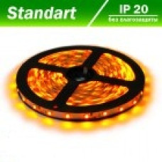 Светодиодная лента 12В B-LED 3528-60 желтый, негерметичная, 1м