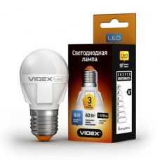 Светодиодная лампа LED VIDEX G45 6W E27 4100K 220V