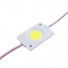 Светодиодный модуль COB 2.4W круглый 6500K, 12В, IP65 белый