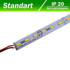 Светодиодная линейка SMD 5630-72 24W 2700K 12В IP20 теплый белый