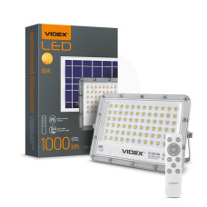LED прожектор автономный VIDEX 1000LM 5000K 3.2 V FSO2-505