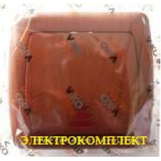 VIKO CARMEN DECORA Выключатель одноклавишный с подсветкой вишня
