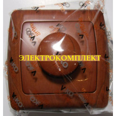 VIKO CARMEN DECORA Светорегулятор 600W RL вишня