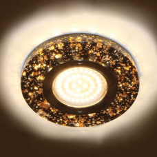 Светильник Feron 8585-2 черный с LED подсветкой